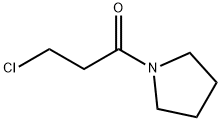 1-(3-chloropropanoyl)pyrrolidine Struktur