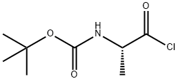 Carbamic acid, [(1S)-2-chloro-1-methyl-2-oxoethyl]-, 1,1-dimethylethyl ester Struktur