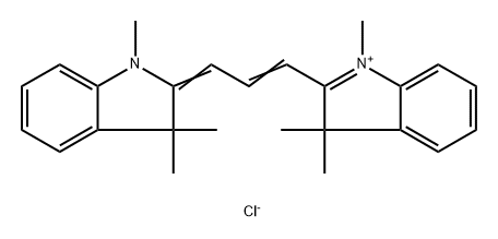 2-[3-[(1,3-ジヒドロ-1,3,3-トリメチル-2H-インドール)-2-イリデン]-1-プロペニル]-1,3,3-トリメチル-3H-インドリウム·クロリド