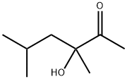 3-hydroxy-3,5-dimethyl-hexan-2-one Struktur