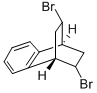 2,10-Dibromo-1,2,3,4-tetrahydro-1,4-ethanonaphthalene Struktur