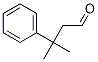 3-Methyl-3-phenyl-butanal Struktur