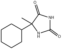 5-CYCLOHEXYL-5-METHYLIMIDAZOLIDINE-2,4-DIONE Struktur