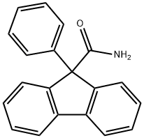 9-phenylfluorene-9-carboxamide Struktur