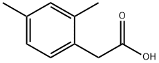 2,5-DIMETHYLPHENYLACETIC ACID Structure