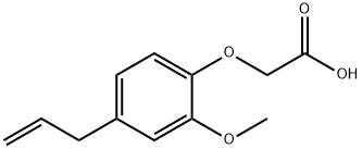 (4-ALLYL-2-METHOXYPHENOXY)ACETIC ACID Struktur