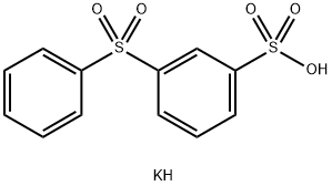 Potassium 3-(phenylsulfonyl)benzenesulfonate Struktur