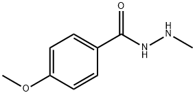 Benzoic acid, 4-methoxy-, 2-methylhydrazide (9CI) Struktur