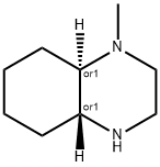 Quinoxaline, decahydro-1-methyl-, trans- (8CI,9CI) Struktur