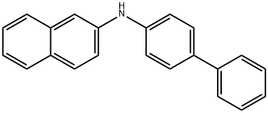 N-(biphenyl-4-yl)Naphthalene-2-aMine Struktur