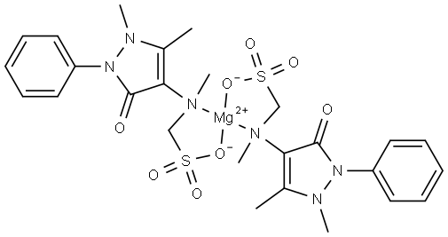 Metamizole magnesium Structure