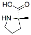 (S)-2-Methyl-2-pyrrolidinecarboxylicacid Struktur