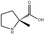 H-ALPHA-ME-D-PRO-OH Structure