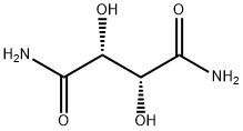 (2R,3R)-2,3-Dihydroxysuccinamide Struktur