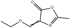 5(4H)-Oxazolone, 4-(ethoxymethylene)-2-methyl- (9CI) Struktur