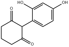 1,3-Cyclohexanedione, 2-(2,4-dihydroxyphenyl)- (9CI) Struktur