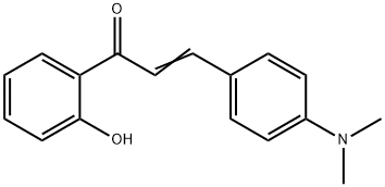 2'-Hydroxy-4-(dimethylamino)chalcone Struktur