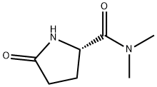 (S)-N,N-dimethyl-5-oxopyrrolidine-2-carboxamide Struktur