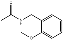 AcetaMide, N-[(2-Methoxyphenyl)Methyl]- Struktur