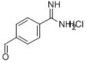 4-FORMYL BENZAMIDINE HCL Struktur