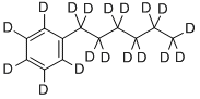 N-HEXYLBENZENE-D18 Struktur