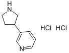 3-Pyrrolidin-3-yl-pyridinedihydrochloride Struktur