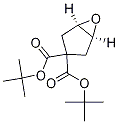 (1S,3r,5R)-tert-butyl 3-(tert-butoxycarbonyl)-6-oxa-bicyclo[3.1.0]hexane-3-carboxylate Struktur