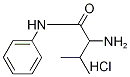 2-Amino-3-methyl-N-phenylbutanamide hydrochloride Struktur