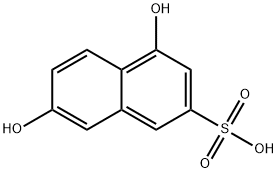 4,7-dihydroxynaphthalene-2-sulphonic acid Struktur