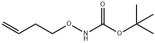 Carbamic acid, (3-butenyloxy)-, 1,1-dimethylethyl ester (9CI) Struktur