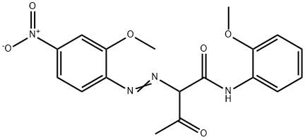 Pigment Yellow 74 Struktur