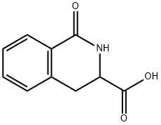 1-oxo-1,2,3,4-tetrahydro-3-isoquinolinecarboxylic acid(SALTDATA: FREE) Struktur