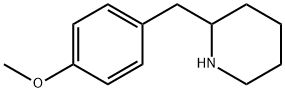 2-(4-METHOXYBENZYL)PIPERIDINE Struktur