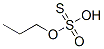 PROPYLTHIOSULFATE Struktur