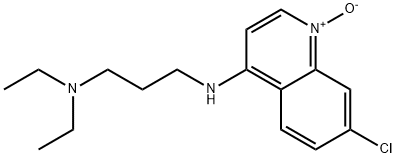 7-Chloro-N-[3-(diethylamino)propyl]-4-quinolinamine1-oxide Struktur