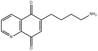 6-(Butylamino)-5,8-quinolinedione Struktur