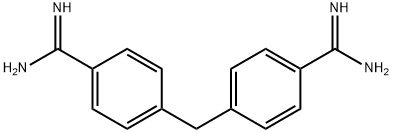 4,4'-Methylenebis(benzamidine) Struktur