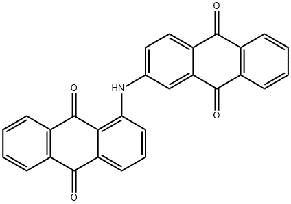 1-[(9,10-Dihydro-9,10-dioxoanthracen-2-yl)amino]-9,10-anthracenedione Struktur