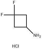 3,3-DIFLUOROCYCLOBUTANAMINE HYDROCHLORIDE Structure