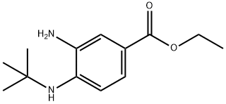 Ethyl 3-amino-4-(tert-butylamino)benzoate Struktur