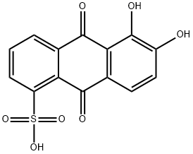 アリザリン-5-スルホン酸 化學(xué)構(gòu)造式