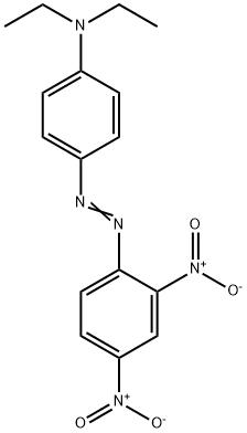 N,N-diethyl-4[(2,4-dinitrophenyl)azo]aniline  Struktur