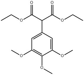 DIETHYL 3,4,5-TRIMETHOXYPHENYL MALONATE Struktur