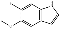 6-fluoro-5-methoxy-1H-indole Struktur