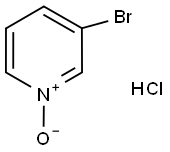 3-Bromopyridine N-oxide hydrochloride Struktur