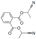 phthalic acid, diester with lactonitrile  Struktur