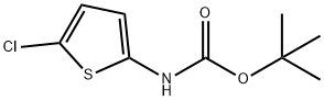 (5-CHLORO-THIOPHEN-2-YL)-CARBAMIC ACID TERT-BUTYL ESTER Struktur