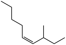 (Z)-3-Methyl-4-nonene Struktur