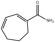 1,3-Cycloheptadiene-1-carboxamide(9CI) Struktur