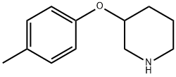 3-(P-TOLYLOXY)PIPERIDINE Struktur